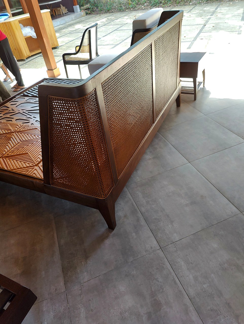 KAYU Bedroom — Teak Canopy