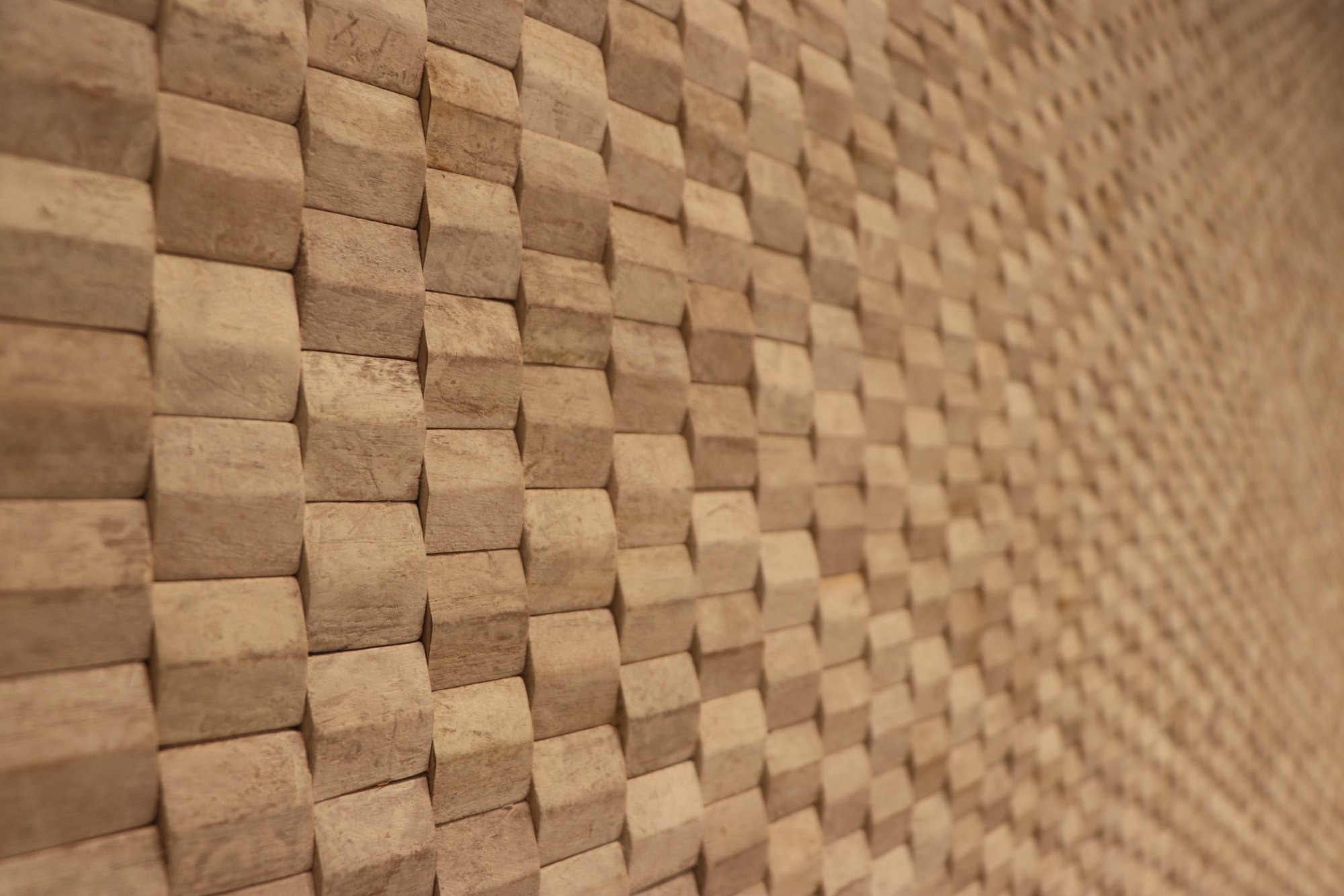 KAYU Woven Wall — Texture Detail