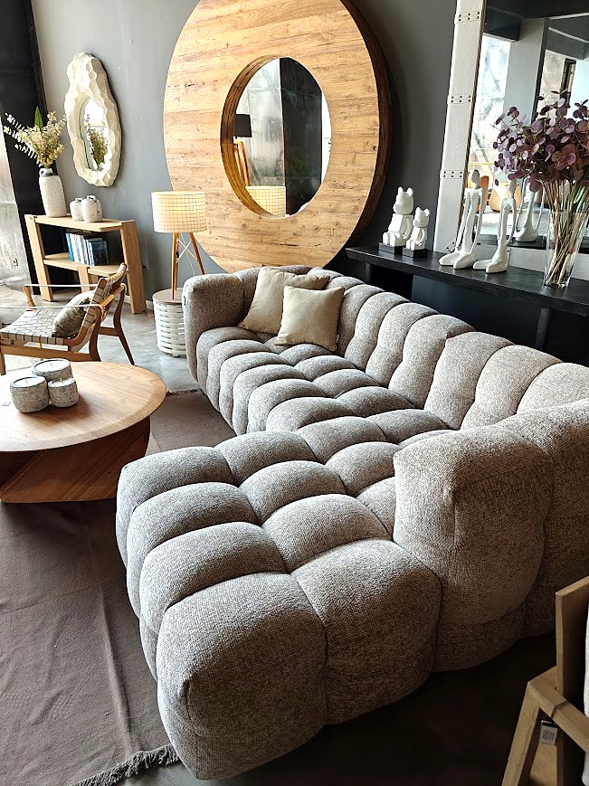 Bubble Tufted Sectional
